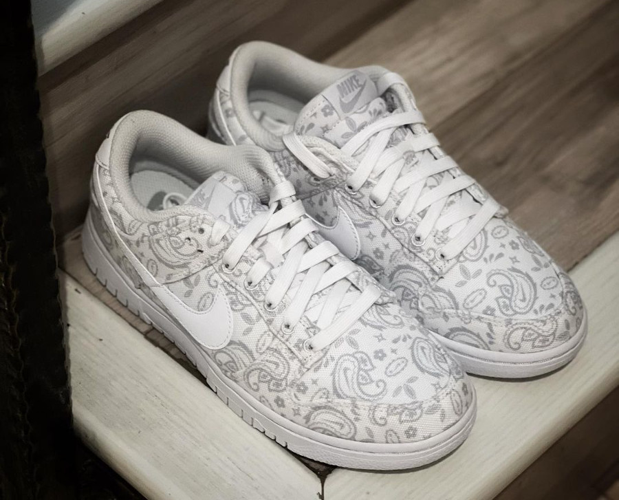 Nike Dunk Low Essential blanche cachemire (4)