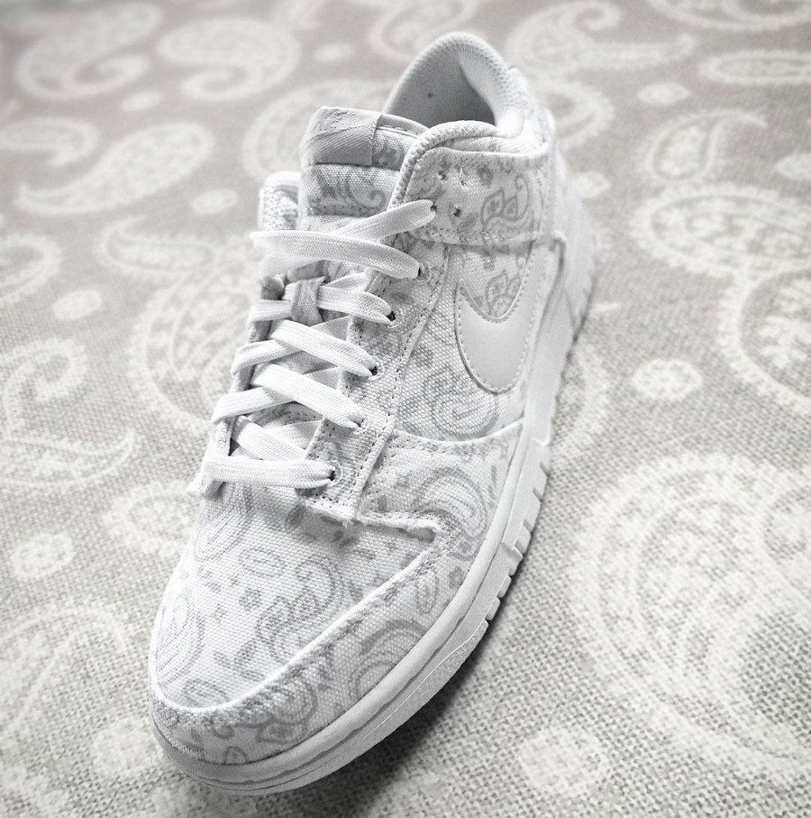 Nike Dunk Low Essential blanche cachemire (6)