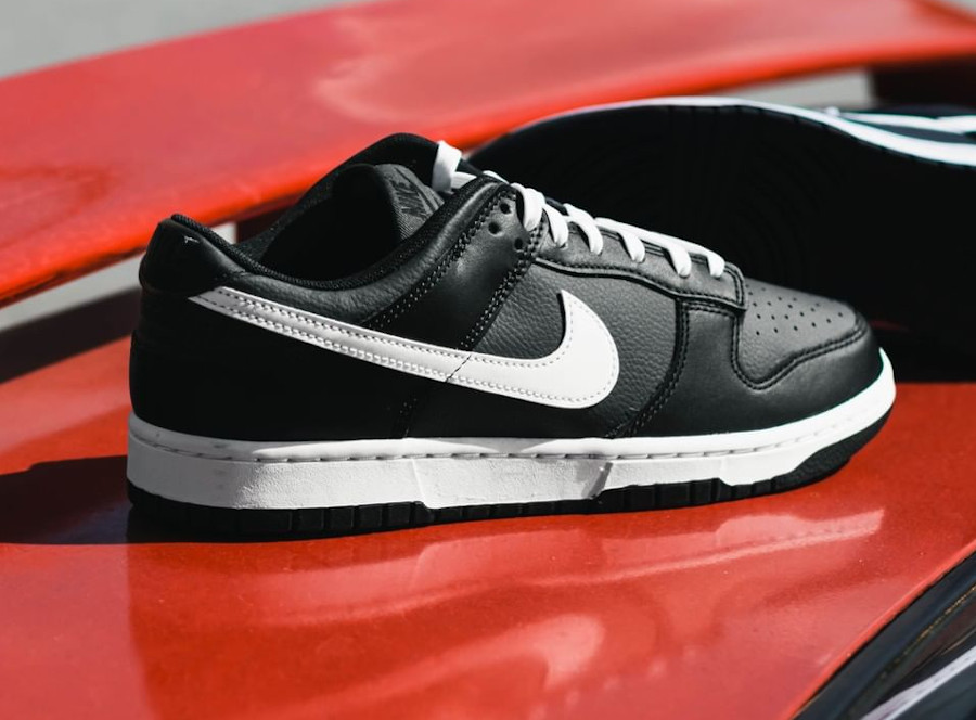 Nike Dunk basse noire te blanche (5)