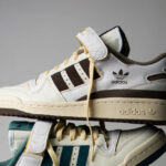 Adidas Forum Low 84 blanche et marron capuccino (1)