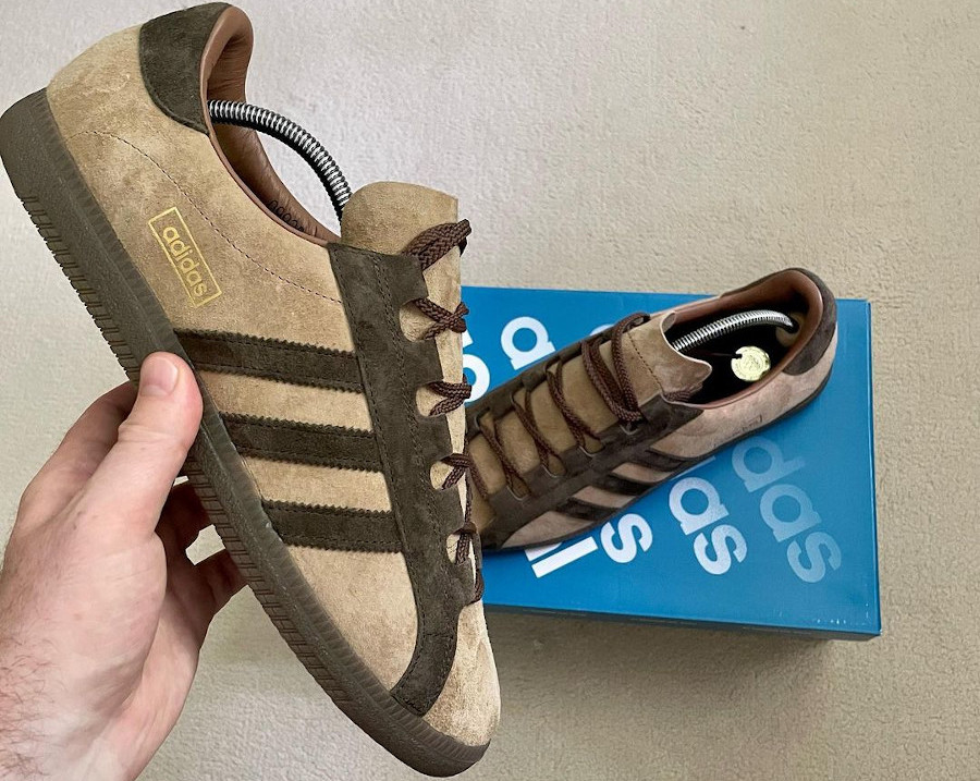 Adidas Stapfen Spezial marron et olive (couv)