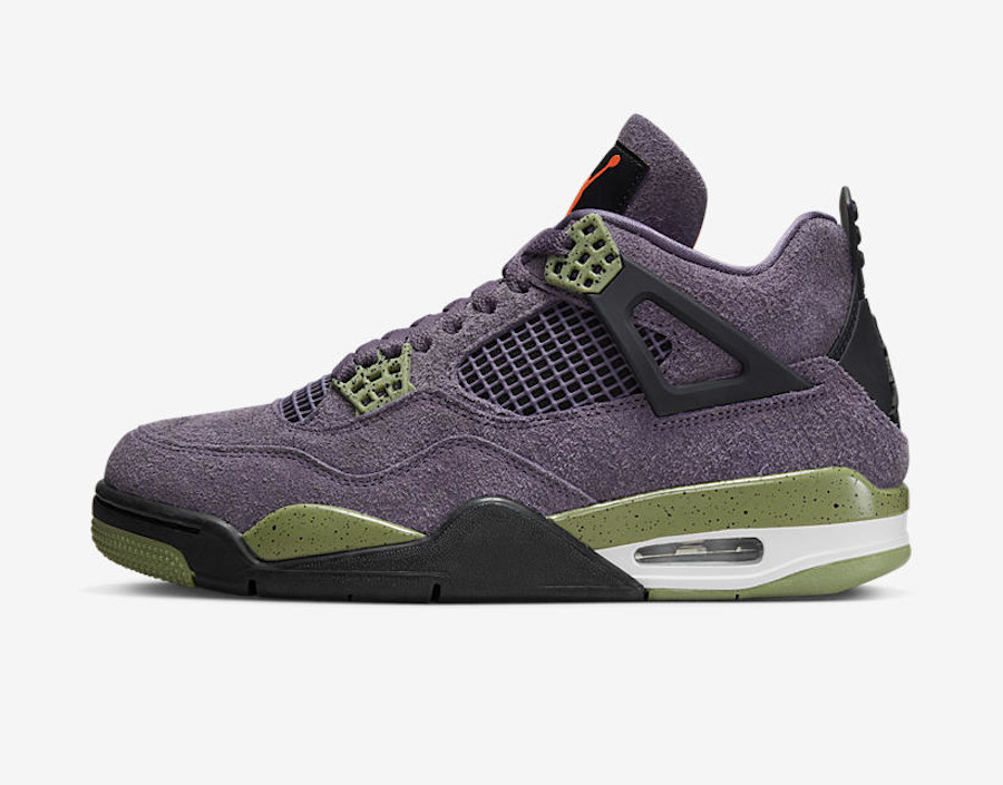 Air Jordan 4 Canyon Purple