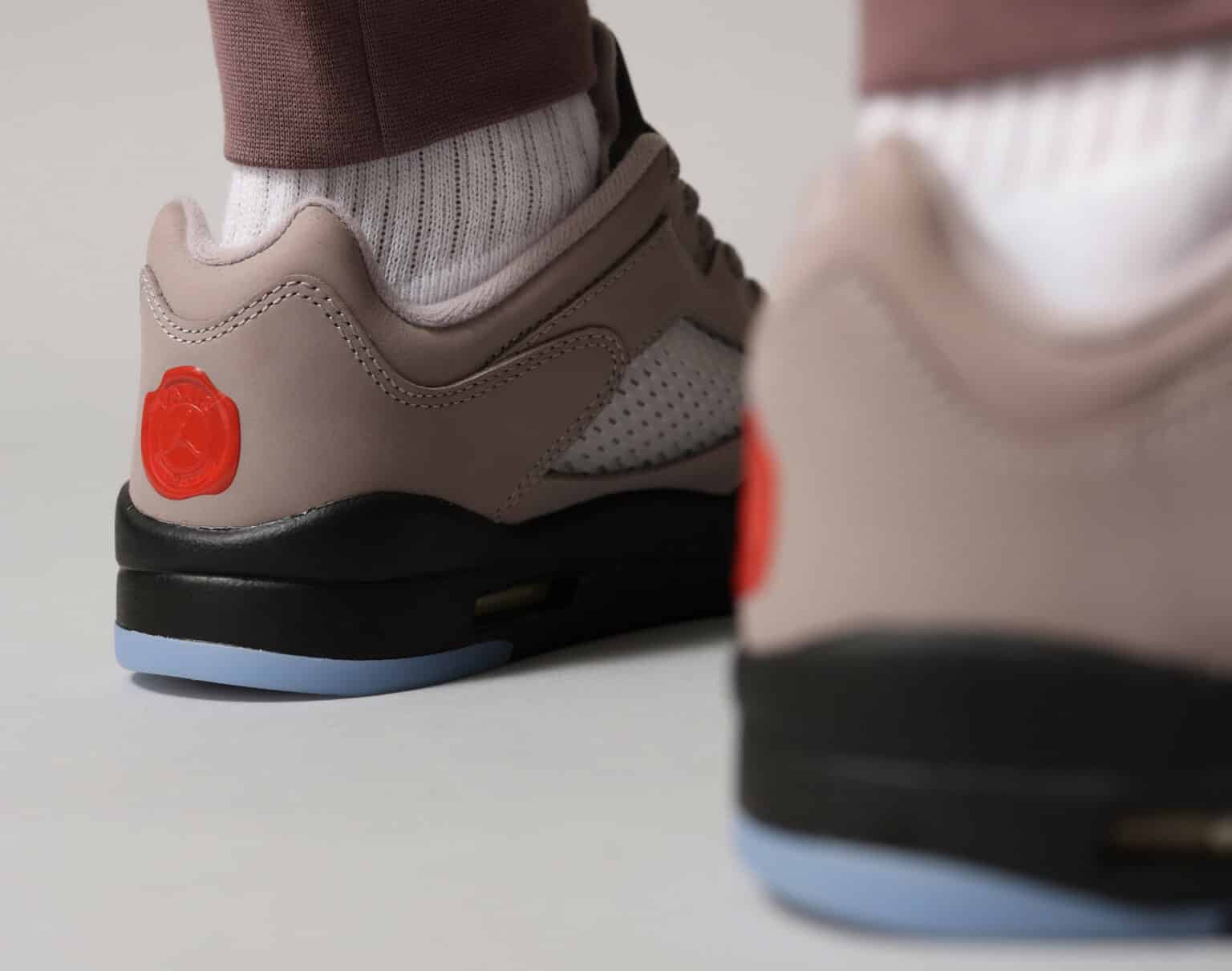 jordan 5 paname on feet