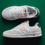 New Balance CT 300 V3 blanche verte et rose (2)