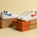 Nike Air Force 1 Low 40ème anniversaire rouge et bleue (1)