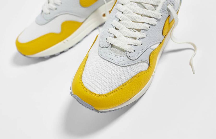 Nike Air Max 1 OG blanche grise et jaune (2)