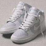 Nike Dunk High blanche et grise (3)