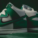 Nike Dunk High blanche et verte 2022 (2)