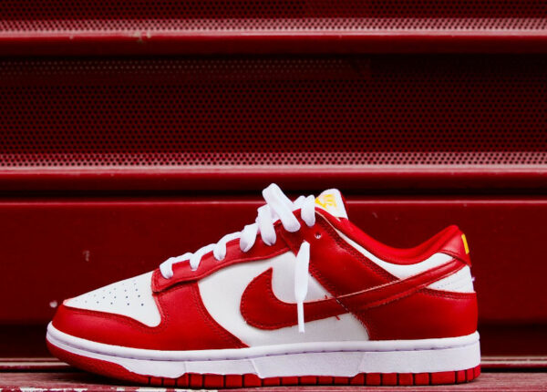 Nike Dunk Low Retro blanche et rouge 2022 (1)