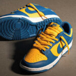 Nike Dunk Low Retro jaune et bleue 2022 (2)