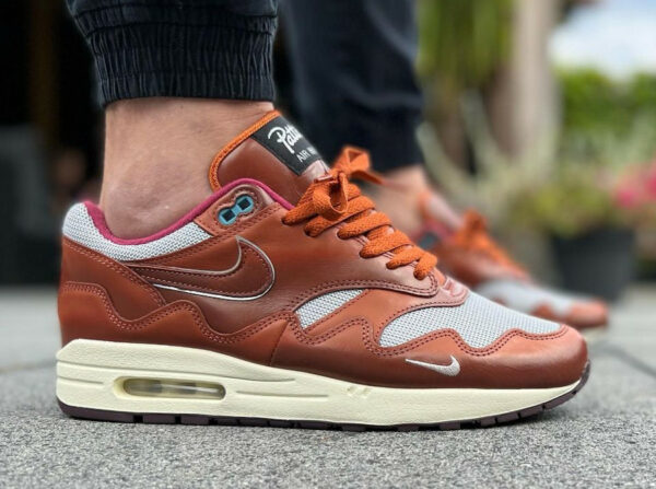 PattaNL x Nike Air Max 1 marron (4)