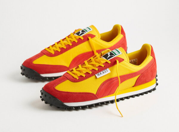 Puma Rocket rouge et jaune (1)