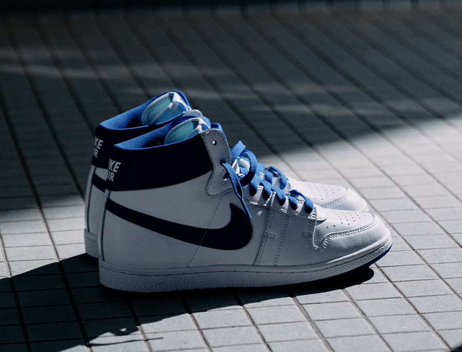 nike air ship blanche et bleue (3)