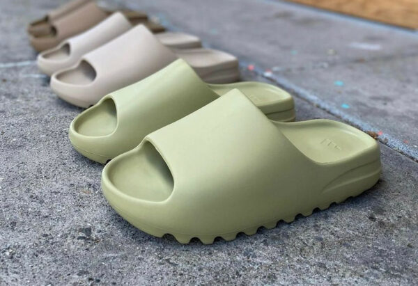 Adidas Yeezy Slide verte (4)