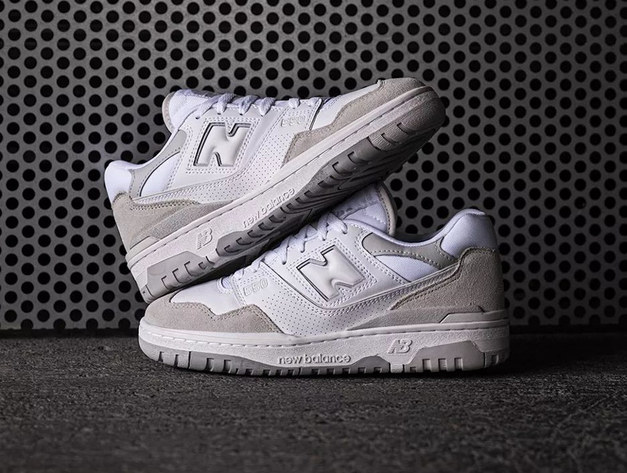 New Balance 550 blanche et grise (7)