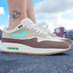 Nike Air Max 1 marron moyen mousse menthe (5)