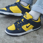 Nike Dunk Low Disrupt 2 bleu foncé et jaune (3)