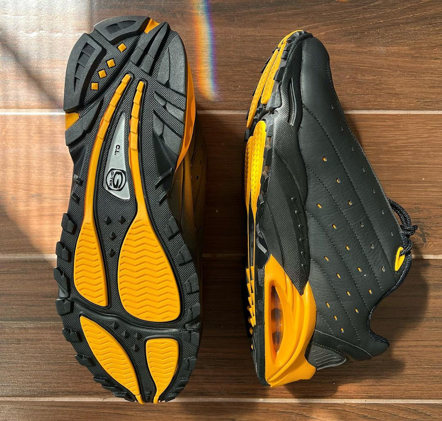 Nike Hot Step noire et jaune (3)