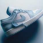 Air Jordan 1 Low blanche et bleu ciel 2022 (1)