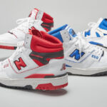 New Balance 650 White Red Blue