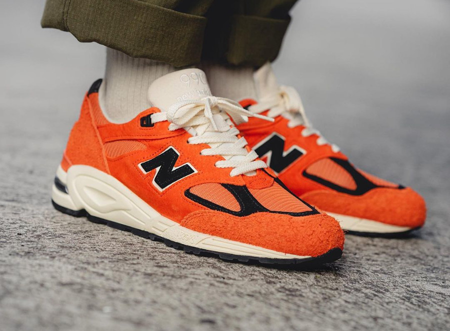 New Balance 990v2 TD orange (4)