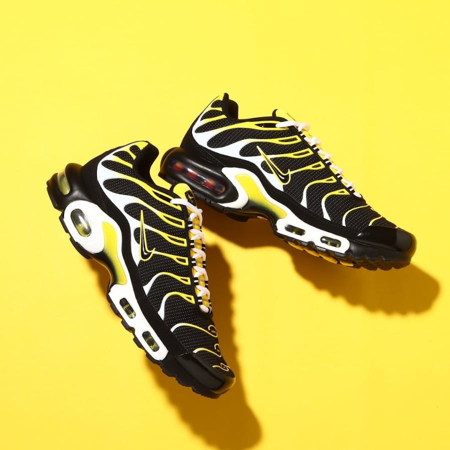 Acrobacia ropa Efectivamente Nike Air Max Plus TN1 Black Tour Yellow DQ3983-001