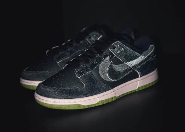 Nike Dunk Low Swoosh Shadow grise (5)