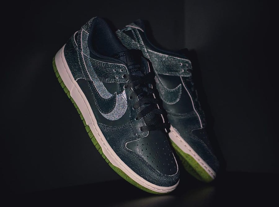 Nike Dunk Low Swoosh Shadow grise (6)