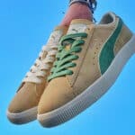 Puma Padded Suede beige et verte 2022 (6)