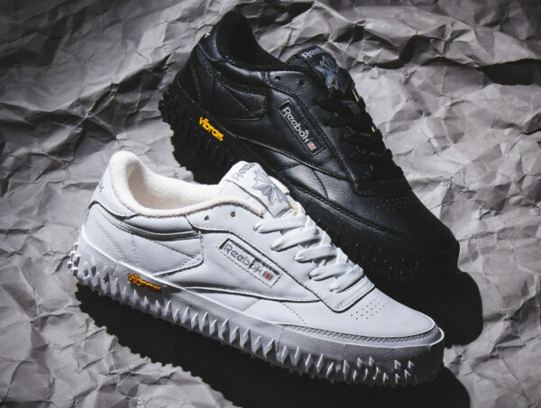 Reebok Club C Vibram noire et blanche (5)