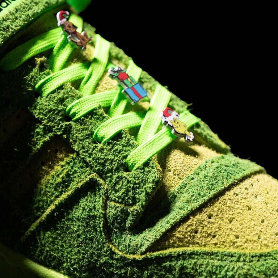 Adidas Forum 84 Low avec des poils vertes (3)