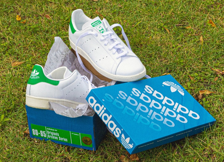 Adidas Stan Smith 80 s OG White Green Reimaginee FZ5597