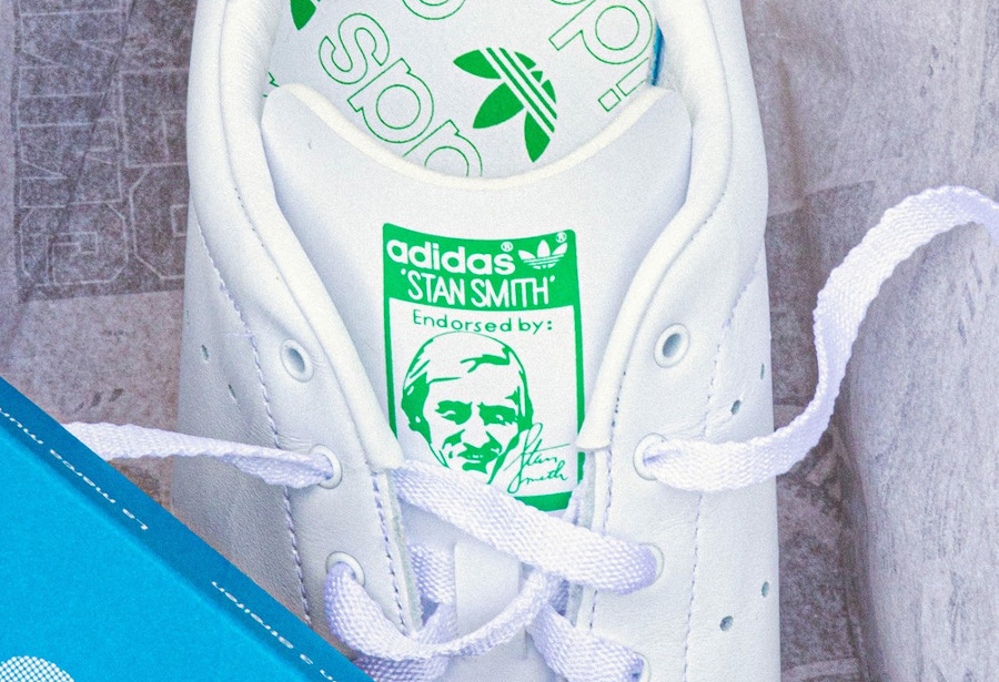 Adidas Stan Smith originale blanche et verte 2022 (3-1)