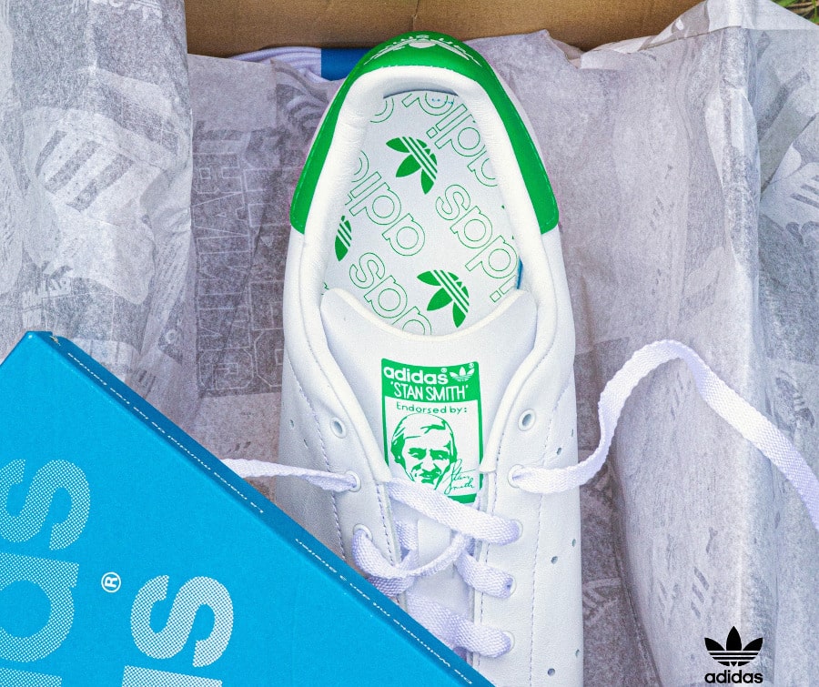 Adidas Stan Smith originale blanche et verte 2022 (3)
