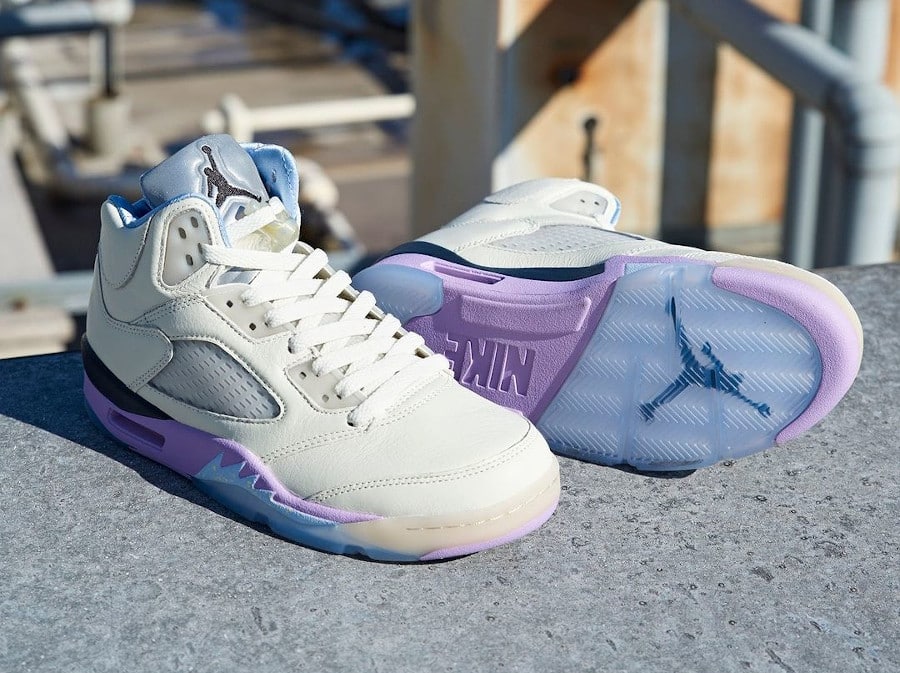 Air Jordan 5 wethebest blanc cassé (couv)