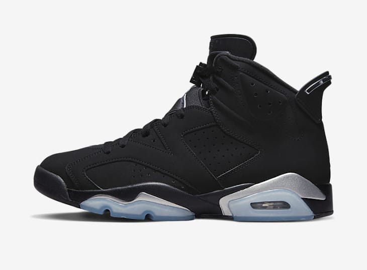 Air Jordan 6 Metallic Silver