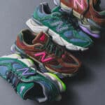 Sneakers NEW BALANCE PV500BV1 Albastru verte et violette (couv)