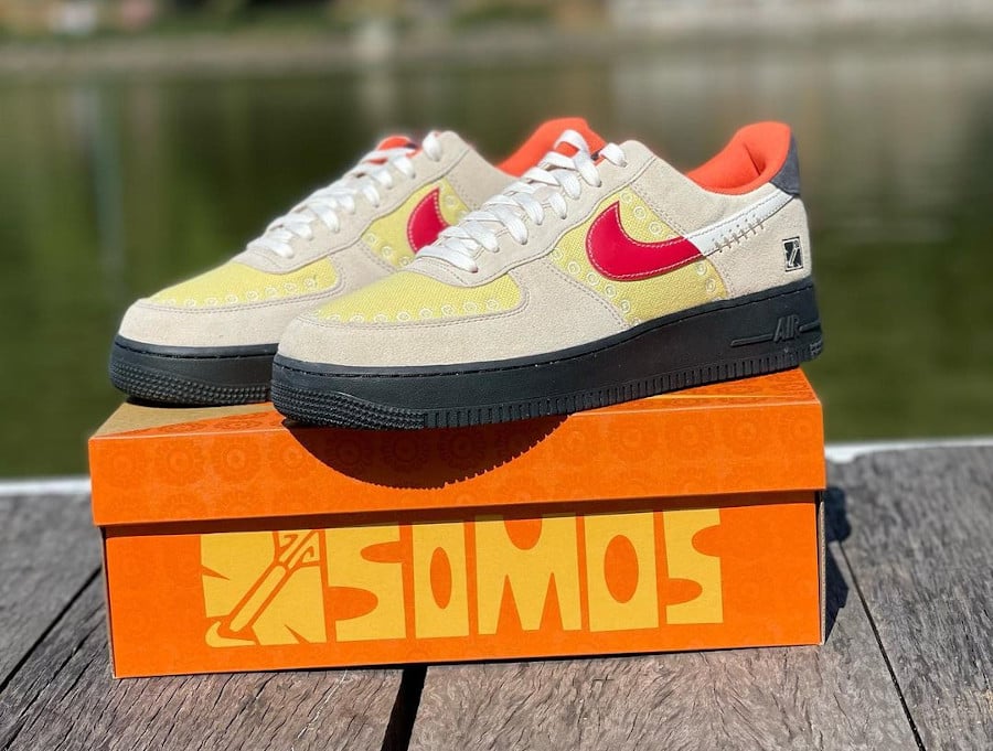 Nike Air Force 1 Low Somos Familia Dia de Muertos Pan