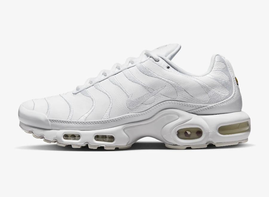 Nike Air Max Plus Leather Triple White 