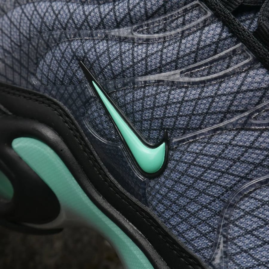 Nike Air Max Plus gris foncé vert phosphorescent (6)
