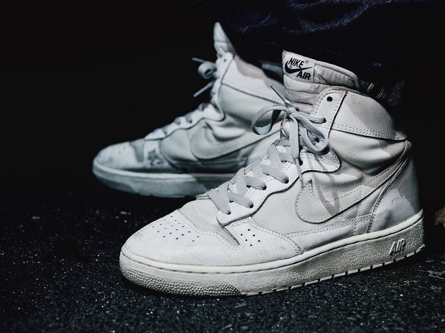 Nike Air Train High blanche @slangwerks