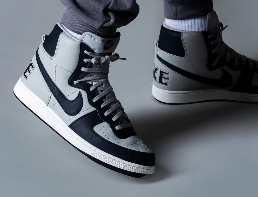 Nike Terminator High OG Georgetown 2022 Granite Dark Obsidian