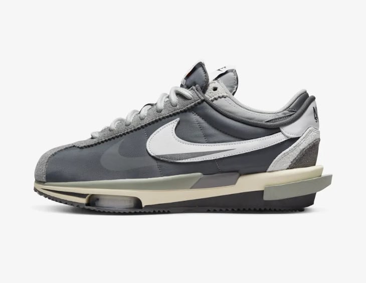 Nike Zoom Cortez x Sacai Iron Grey