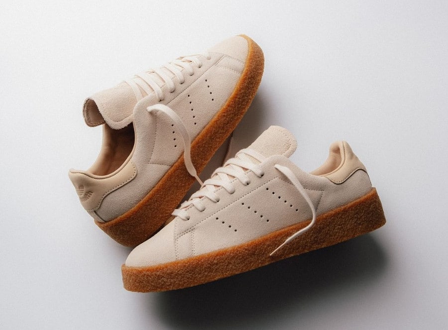 Adidas Stan Smith Crepe en suède sable (1)