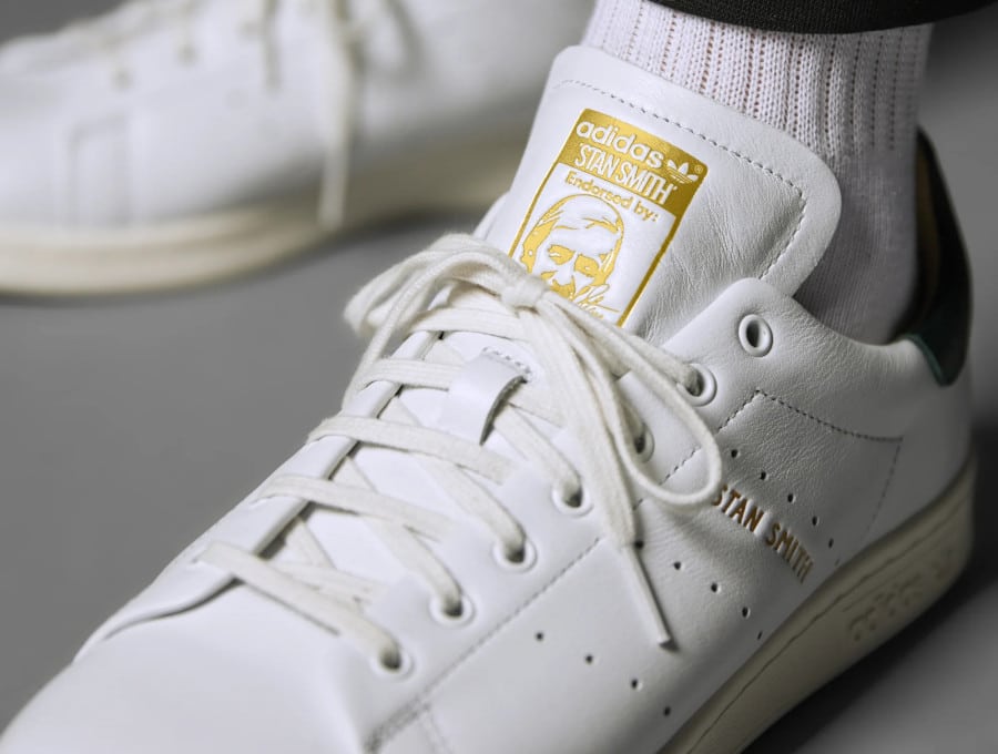 Adidas Stan Smith Luxe blanc cassé et beige 2022 (5)