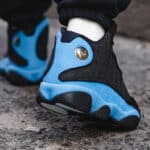 Air Jordan 13 noire et bleu ciel 2022 (2)