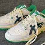 Asics EX89 blanche et verte (couv)