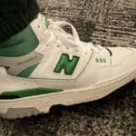 New Balance 650 blanche et verte (4)