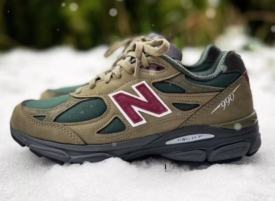 new balance 990v3 m990gp3 25センチ