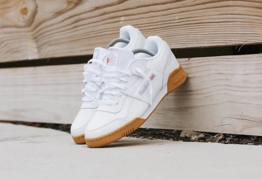 Reebok Workout blanche et gomme 2022 (2)
